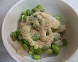 餃子の皮で☆エビと枝豆のマヨ揚げ➹➹作り方1写真