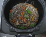 鶏スープで炊き込みごはん・カオマンガイ風作り方5写真