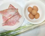 赤魚と卵炒め♪簡単あこうだい作り方1写真