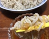 簡単、流水麺そば＆なめたけ入り麺つゆ作り方3写真