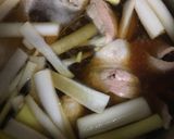 豚すき焼きうどん鍋作り方1写真
