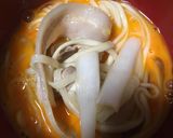 豚すき焼きうどん鍋作り方10写真