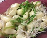 発芽にんにくチーズタッカルビ風和え物作り方1写真