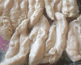 鶏ささみときゅうりの和え物♪ピリ辛中華風作り方1写真