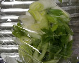 ご飯のお供♪長ネギ・しらすごま油醤油和え作り方1写真