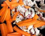 簡単♪行者にんにくと豚肉の炒め物❀作り方5写真