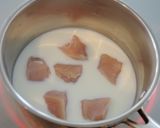 時短！チキンとアスパラのクリーミーカレー作り方2写真