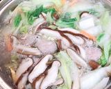 肉団子入り★簡単中華スープ作り方7写真
