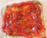 朝食に！ミートソースと卵のチーズトースト作り方3写真