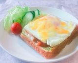 朝食に！ミートソースと卵のチーズトースト作り方6写真