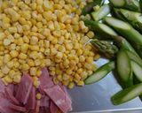 アスパラベーコンのコーン炒め⭐お弁当に作り方1写真
