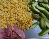 アスパラベーコンのコーン炒め⭐お弁当に作り方1写真