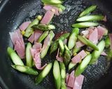 アスパラベーコンのコーン炒め⭐お弁当に作り方2写真