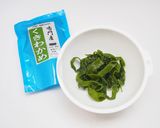 くきわかめの戻し方　塩蔵(えんぞう)作り方1写真