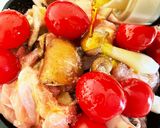 ☆鶏ときのこのアヒージョ☆作り方2写真