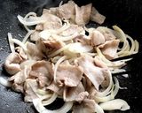 ☆豚ばらのスタミナ丼☆作り方2写真