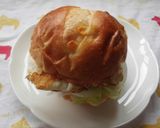 Donqのパンでハムサンドエッグバーガー作り方9写真