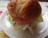 Donqのパンでハムサンドエッグバーガー作り方10写真