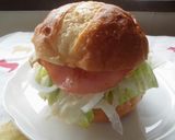 Donqのパンでハムサンドエッグバーガー作り方11写真