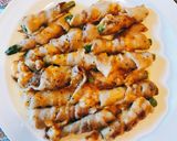 巻いて焼くだけ☆アスパラの肉巻き作り方4写真