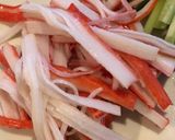 甘酢でさっぱり♪もやしとカニカマの和え物作り方2写真