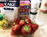 ＊バラと苺のギモーブ＊作り方1写真