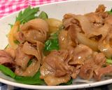 お手軽晩御飯☆今が旬！新玉ねぎの豚丼作り方6写真