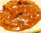 おいしい甘口もつカレーライス作り方2写真