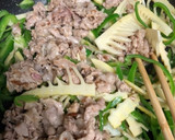 青椒肉絲⁈ 筍とピーマンの豚味噌炒め作り方6写真