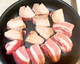 圧力鍋で簡単、豚の角煮作り方2写真