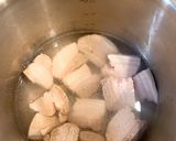 圧力鍋で簡単、豚の角煮作り方3写真
