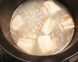 ゆで豚バラ醤油こうじタレ添え作り方5写真