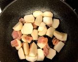 市販ソースでベーコンとカブのグラタン作り方4写真