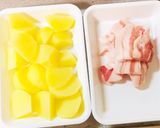 豚バラ肉とジャガイモの甘辛マヨネーズ作り方1写真