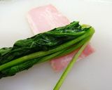 ほうれん草ベーコン作り方3写真