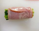 ほうれん草ベーコン作り方4写真