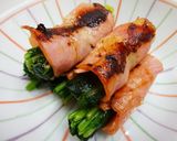 ほうれん草ベーコン作り方7写真