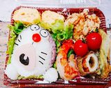 驚きすぎた？！笑 ドラえもん♪キャラ弁♪作り方4写真