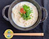 豆乳明太子うどん作り方4写真