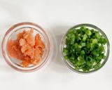 豆乳明太子うどん作り方1写真