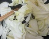 パスタソースで簡単　たらこ焼きうどん作り方4写真