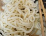 パスタソースで簡単　たらこ焼きうどん作り方5写真