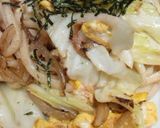 パスタソースで簡単　たらこ焼きうどん作り方8写真