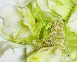 シンプル☆鶏肉の塩みりん焼きサラダソース作り方1写真
