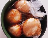 半熟味付け卵作り方4写真