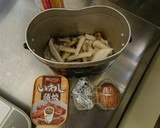いわしのかば焼き缶詰できのこ飯作り方2写真
