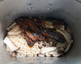 いわしのかば焼き缶詰できのこ飯作り方5写真