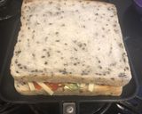 しらすとアボカドのホットサンド作り方3写真