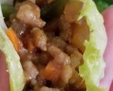肉味噌のレタス巻き♪作り方7写真