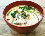 簡単♡アーモンドミルクときのこの味噌汁♡作り方3写真